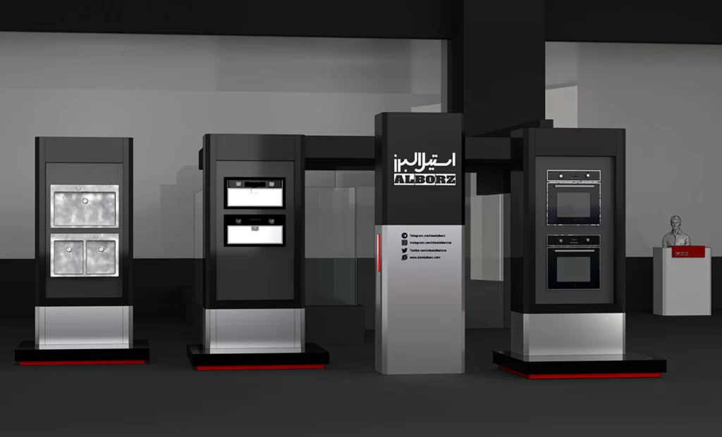 طراحی استند و دکور فروشگاهی