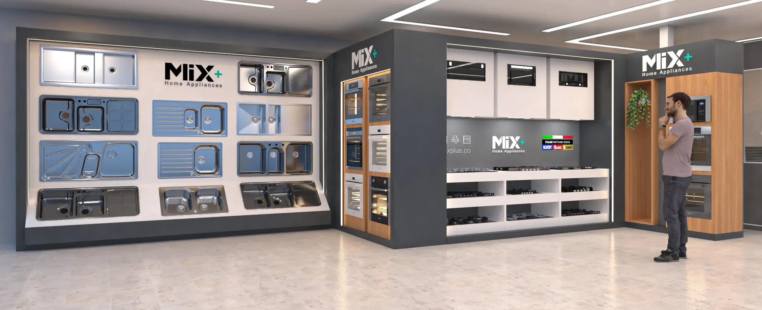 سازنده و تولید کننده استند و قفسه محصول